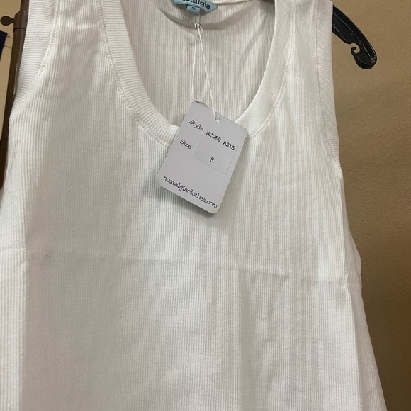 Nostalgia cotton ribbed tank top many sizes and colors - Picture 4 of 15